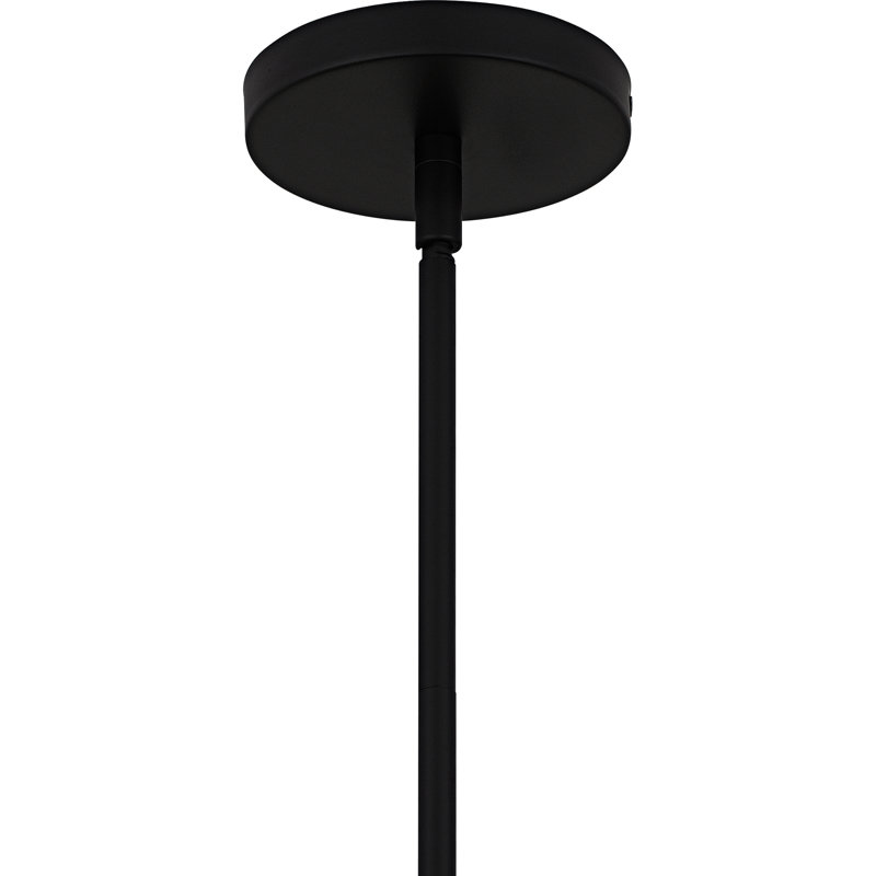 Cleo 1-Light Matte Black Pendant