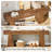 47" Solid Wood Entryway Bench With Heavy Duty Leg
