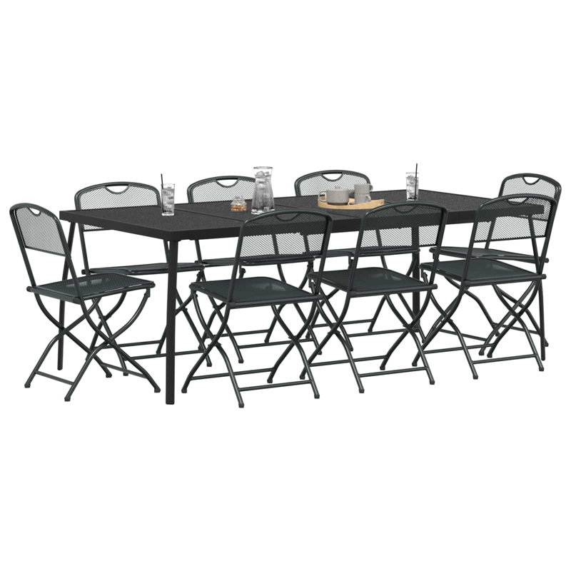 8 - Person Patio Dining Set with Rectangular Table