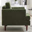 Mid-Century Single Accent Chairs Armchair-36734272