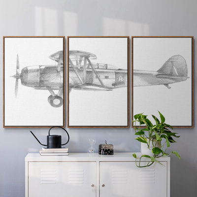 " Technical Flight IV " 3 - Pieces