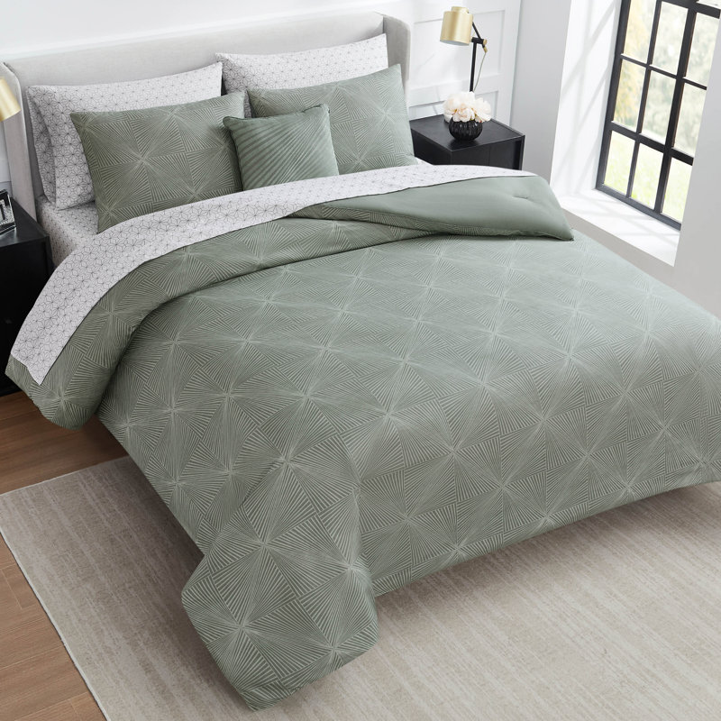 Nine West Elio Bed-in-a-Bag Comforter Set, King