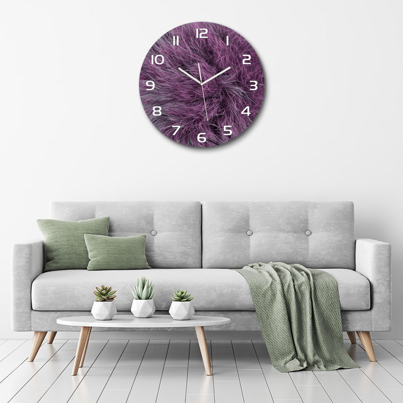 Jevyn Glass Wall Clock