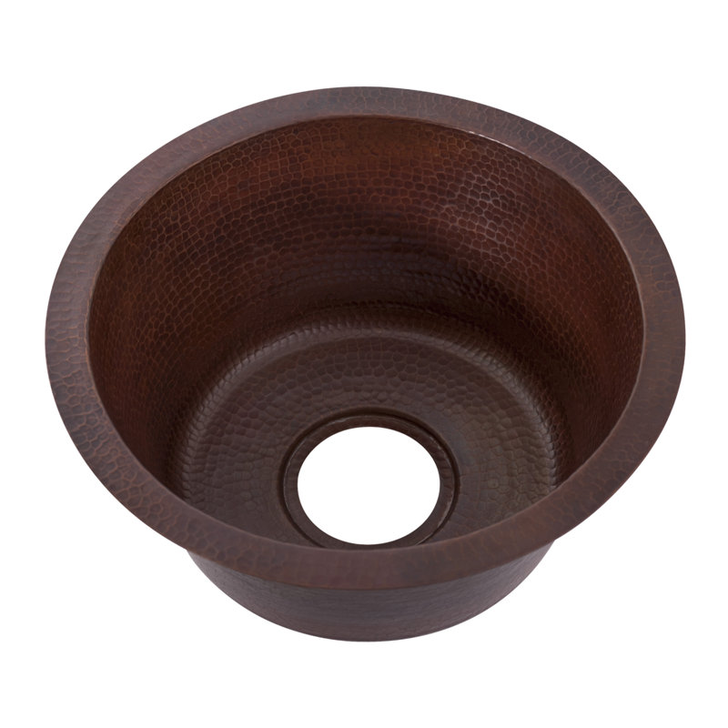15'' L Single Bowl Copper Kitchen Sink