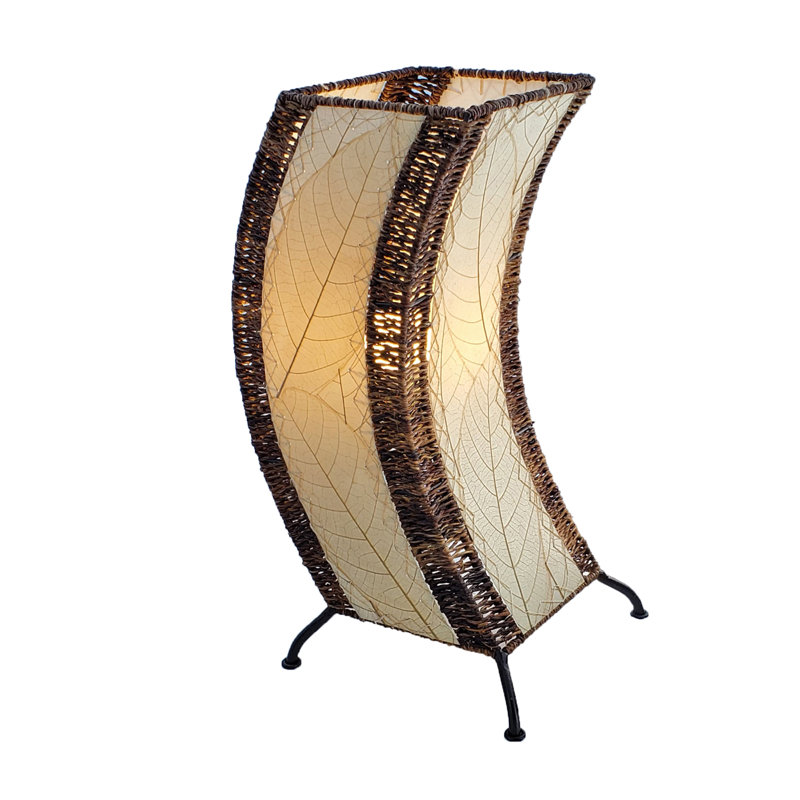 Quintan Metal Novelty Lamp, Natural