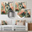 Rose et vert, loup boho-749892172