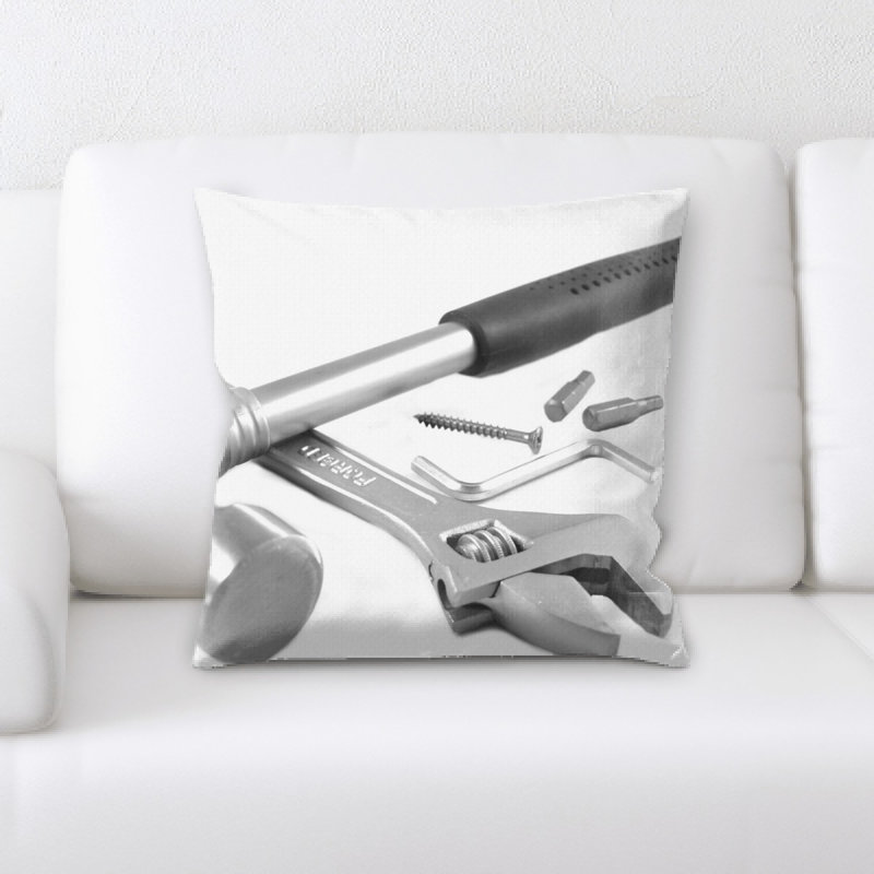 Microsuede Throw Pillow
