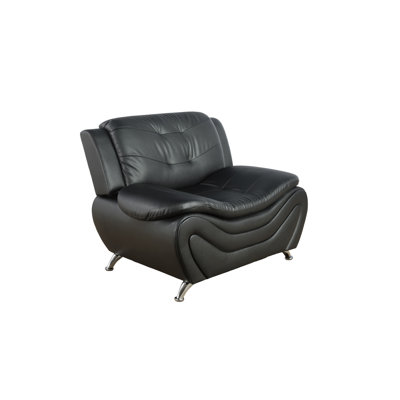 Chaise en similicuir