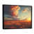 Black Floater Framed