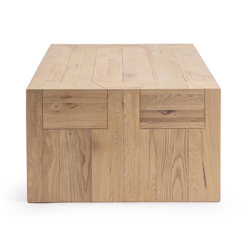 Bristol Coffee Table, Weathered Oak