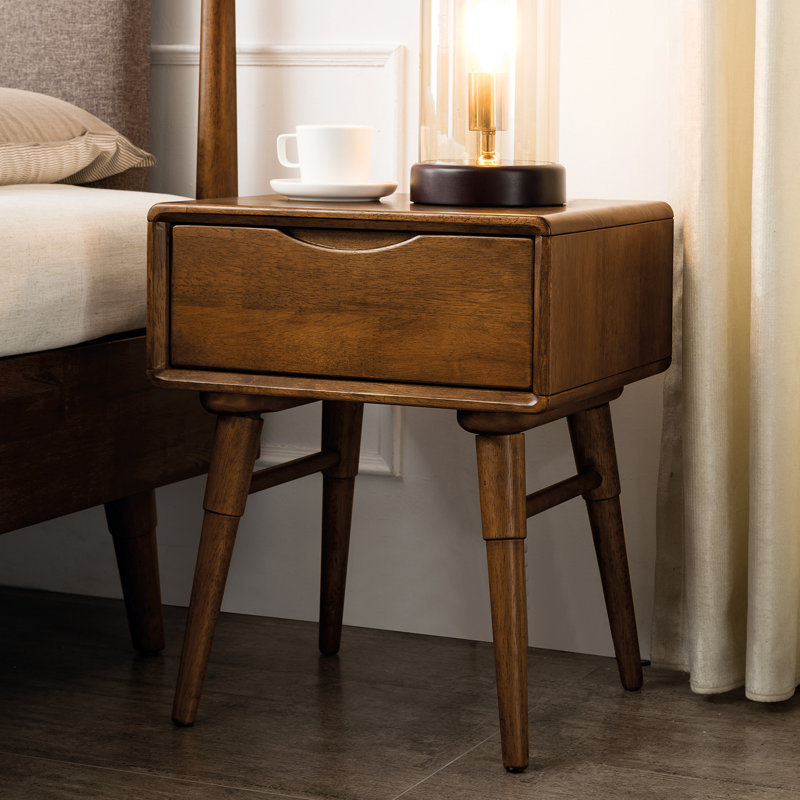 Kymira 18'' W Solid Wood Nightstand