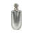 Contemporary Glam Tall Jar with Metal Orb Topper for Entryway Display - Decorative Glass Table Jar for Home Tabletop Decor - Silver-89110000
