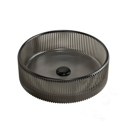 Round Glass Bathroom Sink