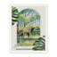 «Hanging Leaf Tree Moose Deer Field» sur papier-98266591
