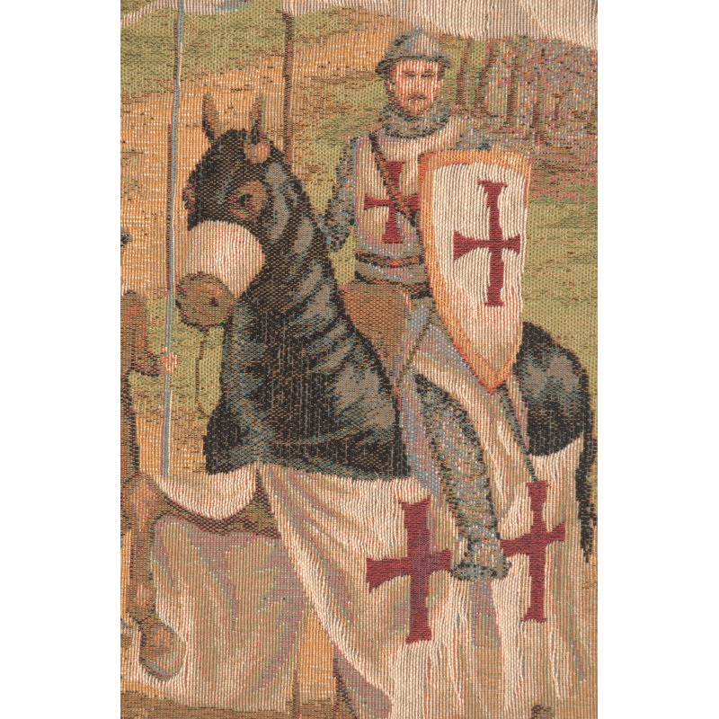 Medieval Cotton Blend Pillow Cover