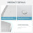 63" x 37" Freestanding Soaking Solid Surface Bathtub