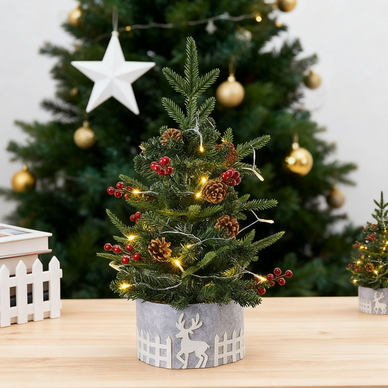 Artificial Pine Christmas Tree, 55 cm x 34 cm