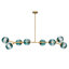 Lustre spoutnik moderne en verre 8 lumières Kaynen-1832856763-1832856761