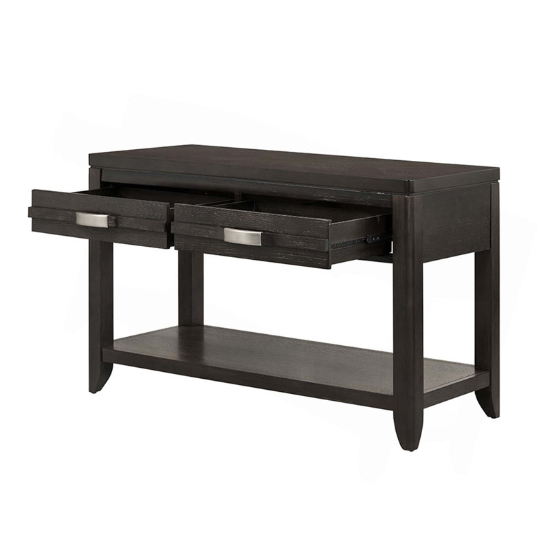 48X19X29.5" Console Table Brown Sideboard
