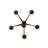 Jenna 5 - Light Dimmable Empire Chandelier