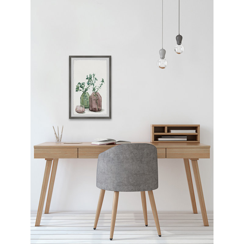 Trendy Vase 8" x 12" Framed Canvas Print
