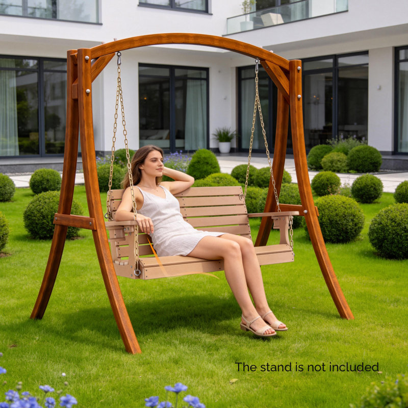 2 Person Porch Swing, Teak
