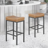 Backless Bar Stools Counter Stools With Footrest