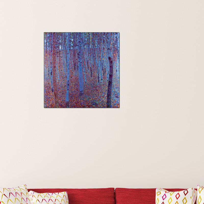 Gustav Klimt - Wrapped Canvas Painting, 50cm H x 50cm W x 1.8cm D
