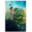 «Peacock in Winter» de Vidur, impression sur toile tendue-22072496