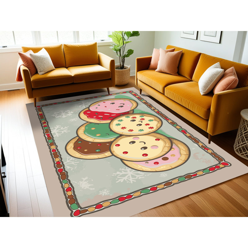 Tapis Holiday Holiday Aisle®, Rectangulaire 2 pi x 3 pi