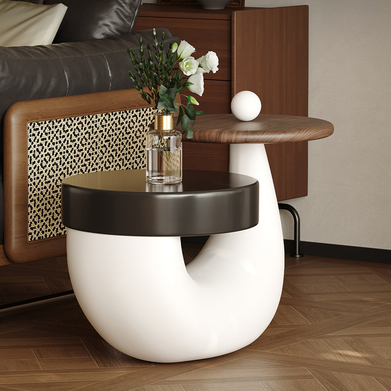 Table basse en bois de style italien