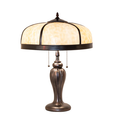 25" High Arts & Crafts Dome Table Lamp