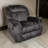 Huong Faux Leather Power Reclining Home Theater Seat