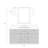 Minster Iron Armed Sconce-715332530