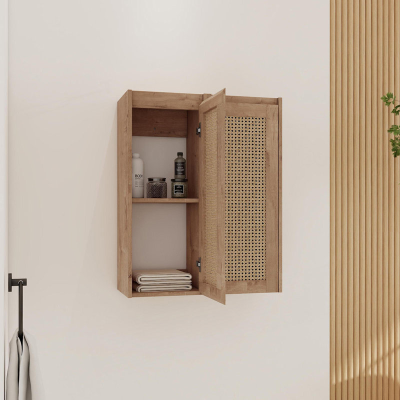 Armoire d'appoint de salle de bain à fixation flottante
