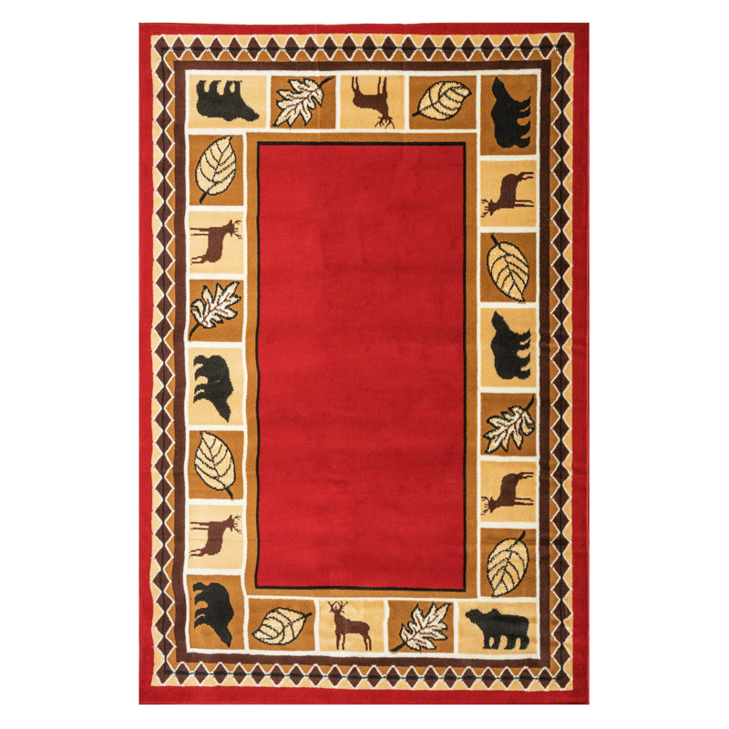 Tapis rouge Cantero, Rectangle 2 pi x 4 pi