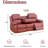 Lysi Faux Leather Recliner-34555498