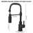 BESy Single Handle 2 Function Pull Down Kitchen Faucet with Accessories