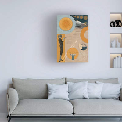 Art sur toile, «cylindrique»