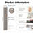 Peel And Stick PVC Vinyl Plank Flooring – 6" X 36" Self-Adhesive Wood Grain Floor Tiles, Easy DIY Installation For Garage, Basement, Low-Traffic Spaces(1Mm 54PCS Cover 81 SQ.FT)-124886428