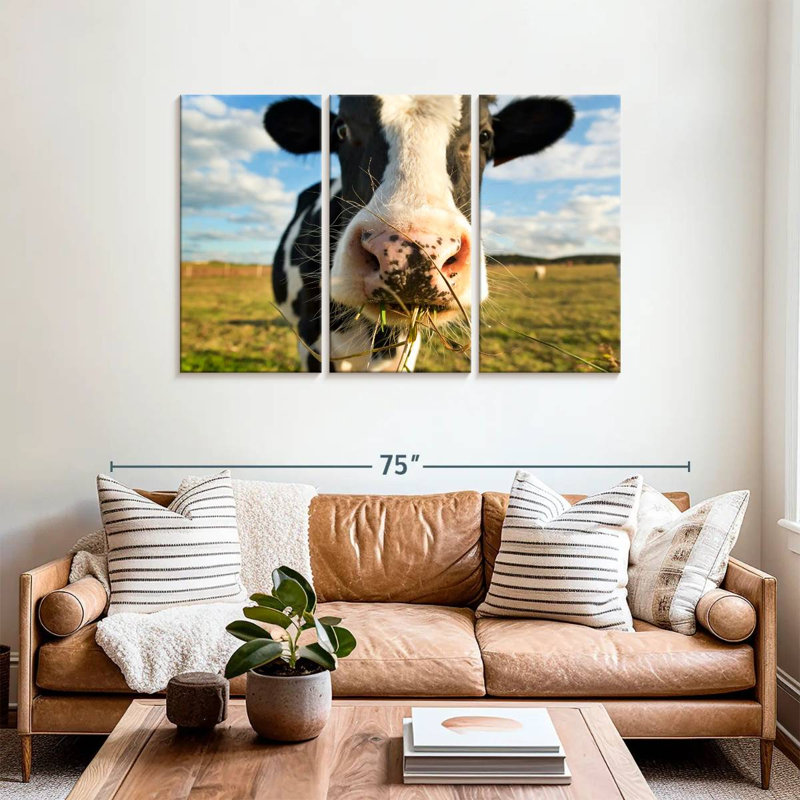 Brampt Cow Selfie, 36" H x 57" W
