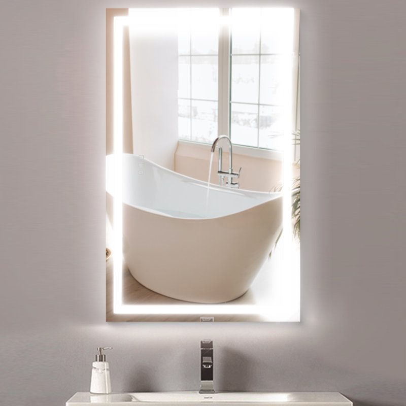 Miroir de salle de bain mural Jakeim, 36" x 36"