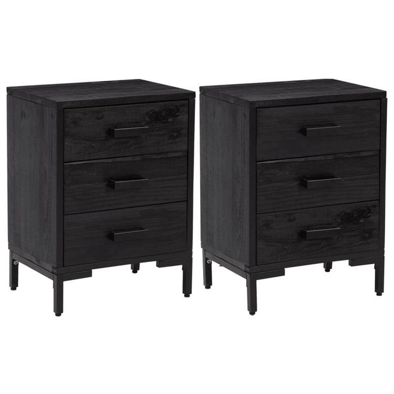 Spaeth 40 cm W Bedside Table