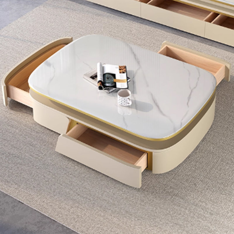 Table basse Modern, H 16,5 po x L 51,1 po x l 27,5 po
