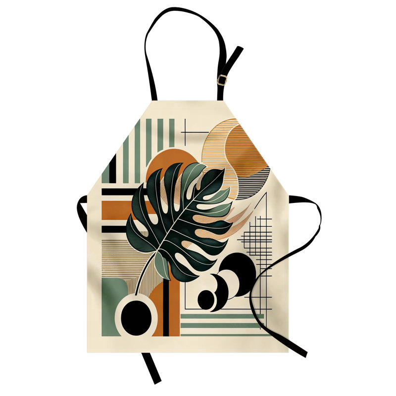 Geometric Bib Apron