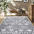 Machine Washable Rug Floral Non Slip Area Rugs for Living Room Bedroom Oriental Rugs Foldable Rugs for Playroom Office Kitchen-682188224