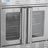 38 in. Double Commercial Natural Gas Convection Oven with Stacking Kit and Casters (KM-DCCO54-NGC)