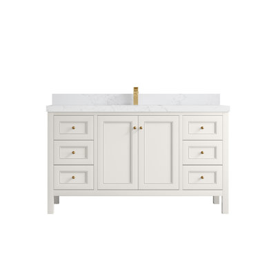 Nashville X P 22 po De salle de bain Quartz gris Piatra
