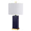 Lampe de table bleu marine 23 po Adline