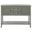 Console en bois massif 45,7 po Sadie-24736839